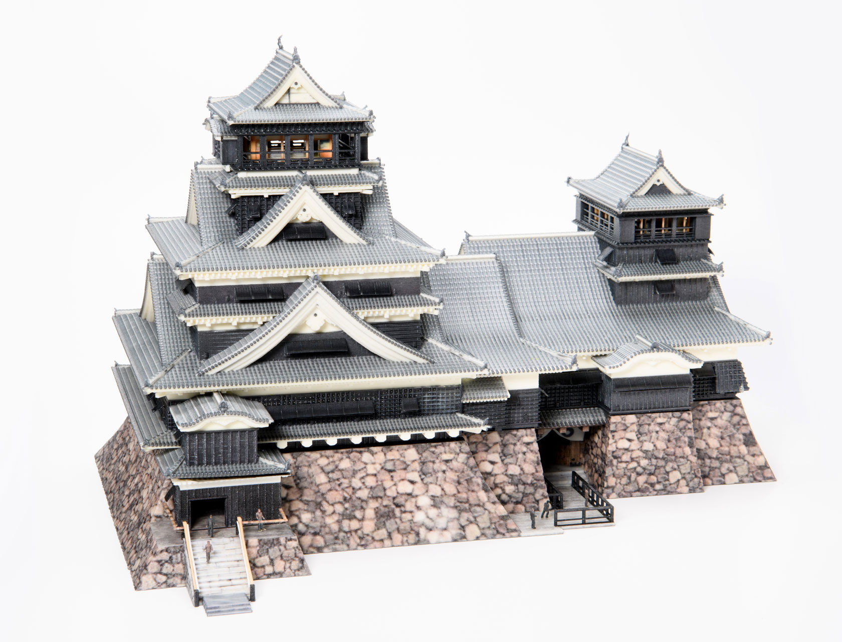 建筑模型 (熊本城) 建筑模型 (熊本城)